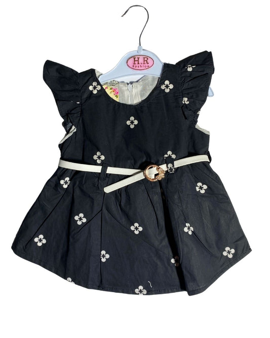 Black Cotton Frock